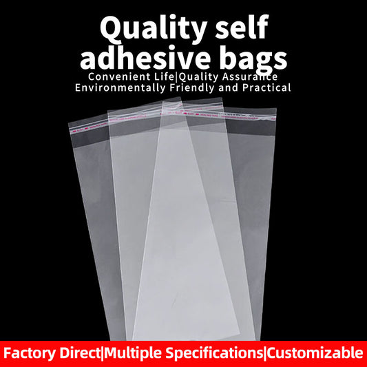 HePing self-adhesive bag(Price please ask customer service)Thickened self-sealing plastic bags Long transparent bags