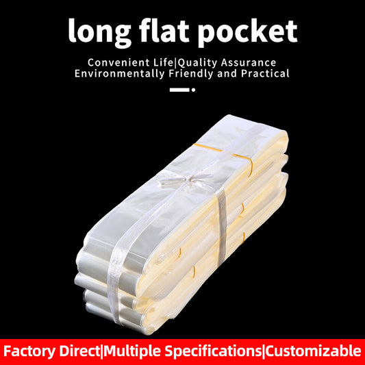 HePing long flat pocket(Price please ask customer service)Plastic bags Adhesive Glass Bags