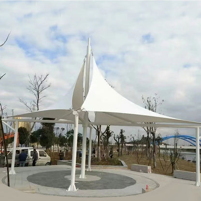 YunGuo Landscape Membrane Structure(Price please ask customer service)Grandstand Landscape Shed Outdoor Scenic Park Shed