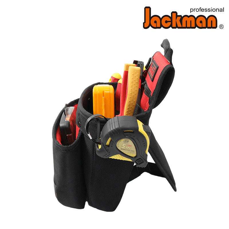 Tianrui 6-piece set Multi-functional three-bag tool Fanny pack with heavy shoulder strap JKB-3504