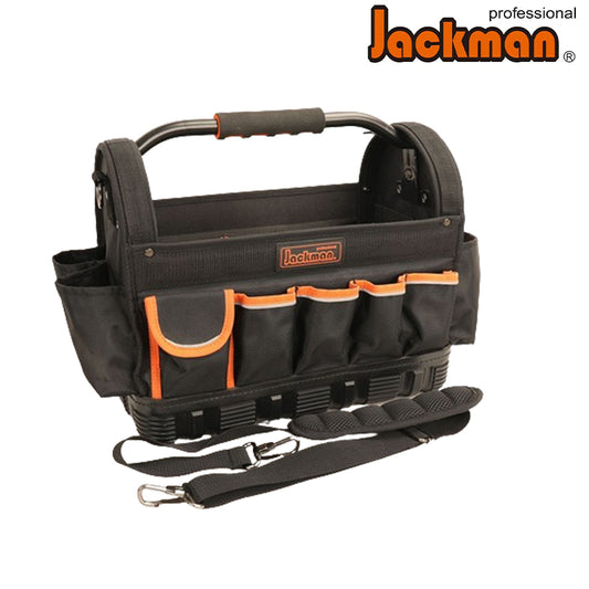 Tianrui 12" 25 bag with reflective edge heavy waterproof non-slip bottom turnable steel pipe bend handle open kit JKB-04518 12"