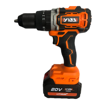 Yida 60NM lithium electric two-speed drill(Price please ask customer service) Multi-function and long endurance