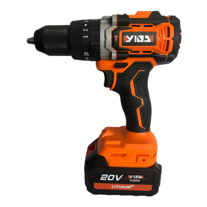 Yida 130NM lithium electric two-speed percussion drill(Price please ask customer service) Brushless impact High power