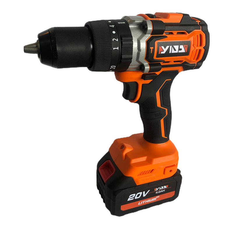 Yida 60NM lithium electric two-speed percussion drill(Price please ask customer service)  Brushless impact High power