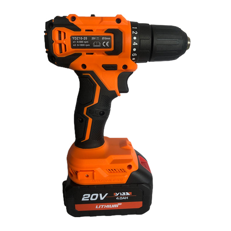 Yida 40NM lithium electric two-speed drill(Price please ask customer service) Large torque multi-function