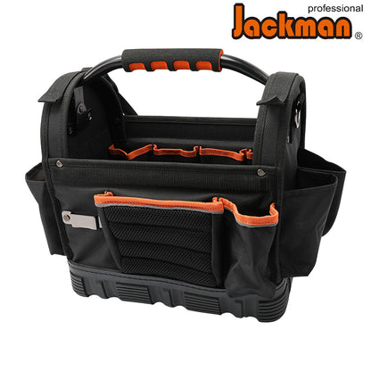 Tianrui 12" 25 bag with reflective edge heavy waterproof non-slip bottom turnable steel pipe bend handle open kit JKB-04518 12"
