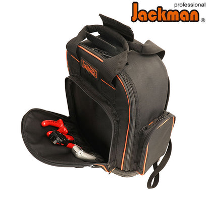 Tianrui 18 bags thick bag bottom, with 5cm reflective strip electrician repair tool backpack JKB-639H19