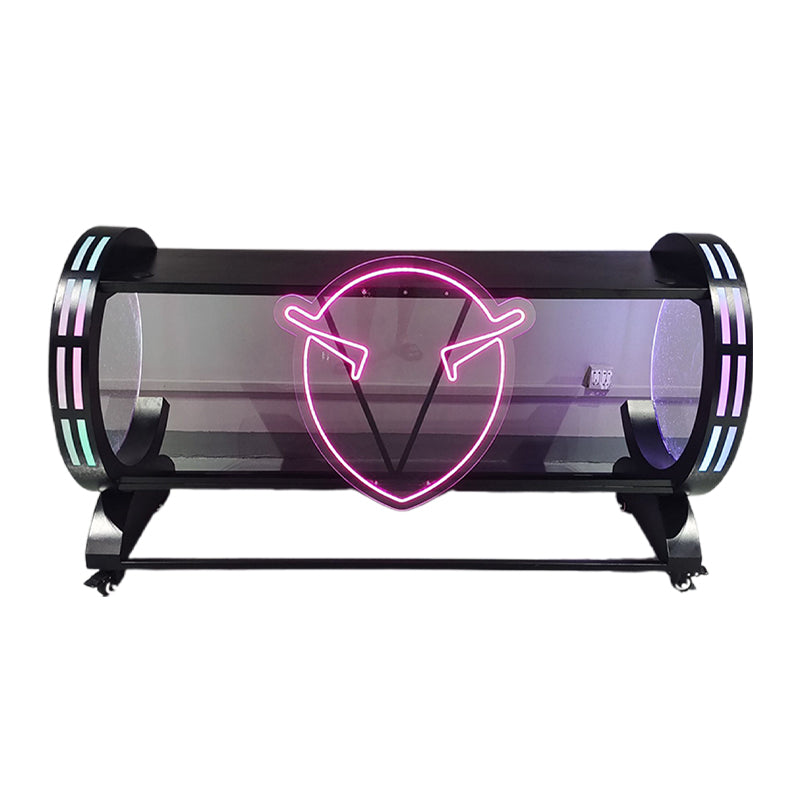 ShuaXin Stainless steel DJ booth Starting lot size 5(Price please ask customer service)Bar Lighted DJ Stands Disc Jockey Table