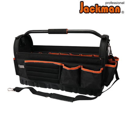 Tianrui 12" 25 bag with reflective edge heavy waterproof non-slip bottom turnable steel pipe bend handle open kit JKB-04518 12"