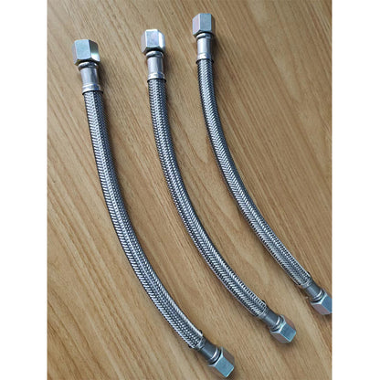 Shengjin Mute oil free air compressor inlet and outlet gas metal high pressure hose M14*1.5 connector/pipe diameter Φ12mm, M16*1.5 connector(Price please ask customer service)