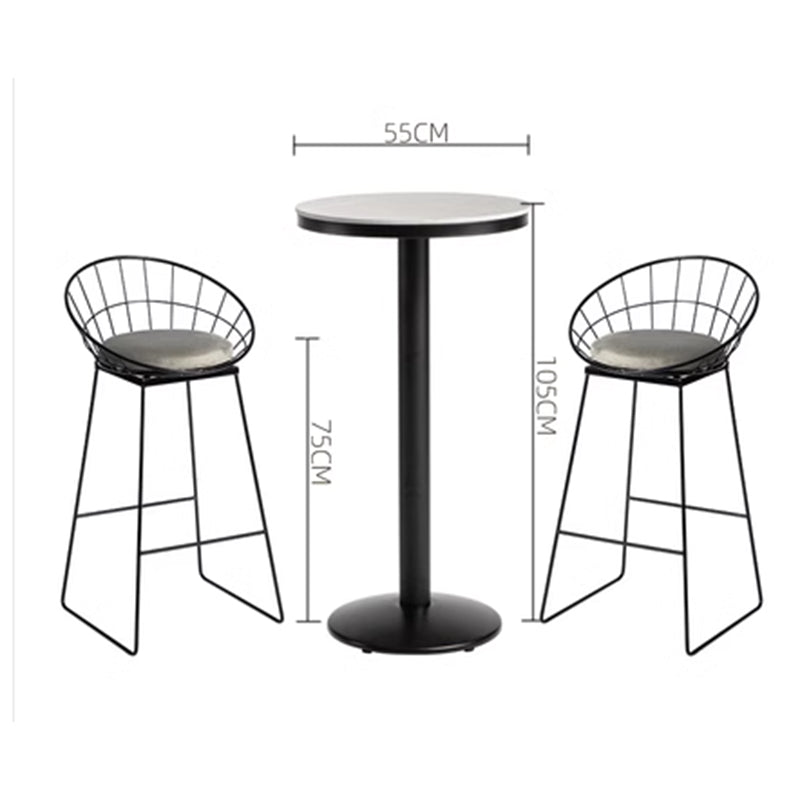 Chunting chair(Price please ask customer service)  Rock table bar high table home three-piece set