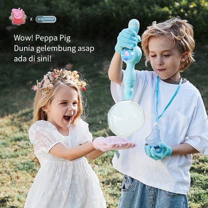 HUALONG  Peppa Pig license Smoke bubble wand