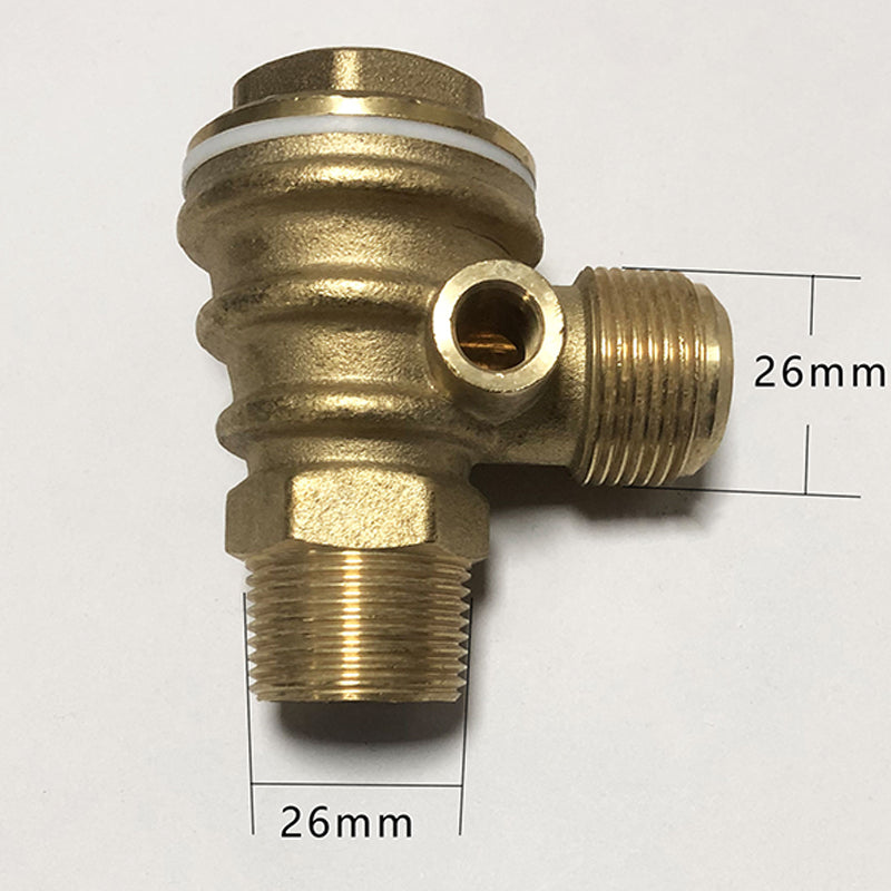 Shengjin Straight line oil-free air compressor accessories copper check valve, iron carbon steel elbow (Price please ask customer service)