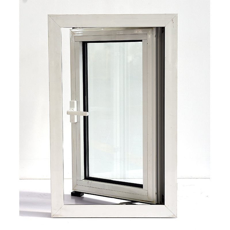 JIEJIE  50 series ordinary outward opening window   PVC laminated glass soundproof window with inner opening