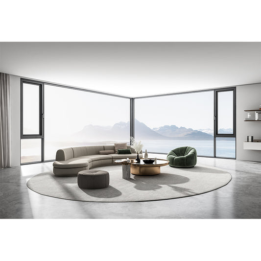 Shengmilan  115 Open Windows outside the system(Price please ask customer service)  Soundproof Windows broken bridge aluminum doors and Windows