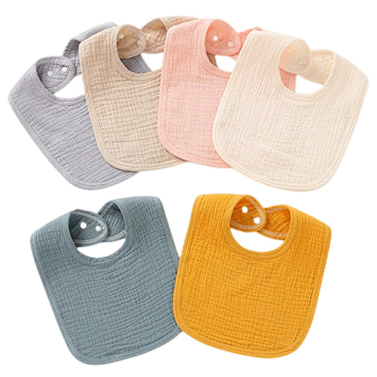 TIANXIU  Bibs 20*30.5cm   Cotton baby drool towel double bib for newborn