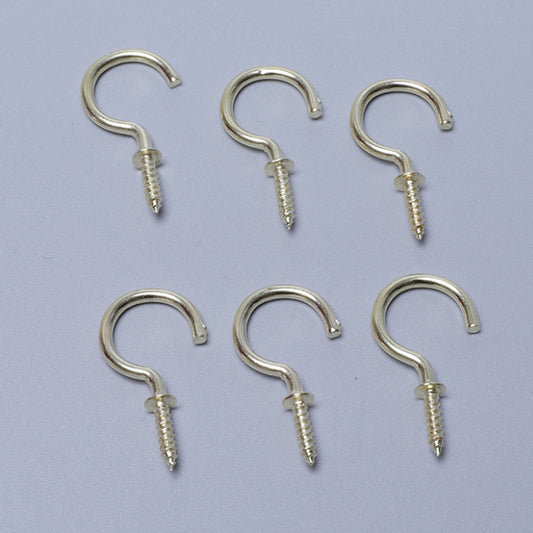 XIONGTU  Gold-gold copper-plated cup hook