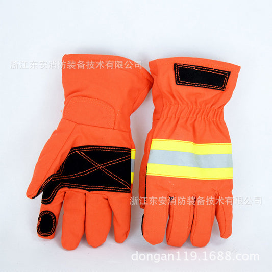 Dongan 02 Navy blue flame retardant gloves(Price please ask customer service)