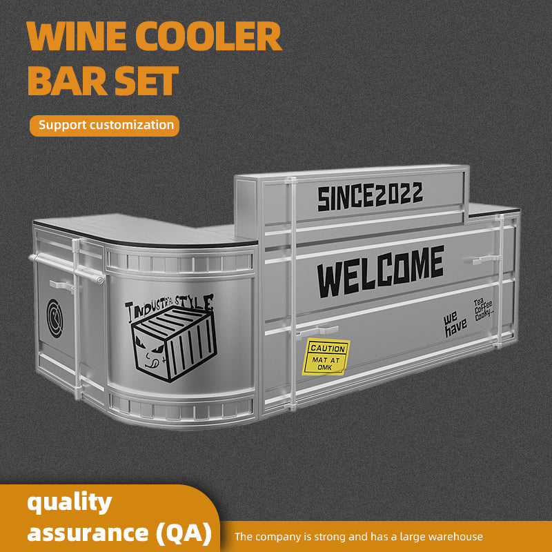 ShuaXin Wine Cooler Bar Set Starting lot size 3(Price please ask customer service)Cashier desk Dining reception desk