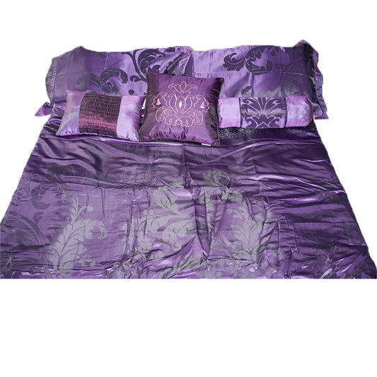 JingWei Emmy Jacquard 7-piece set(Price please ask customer service)Dormitory Cotton