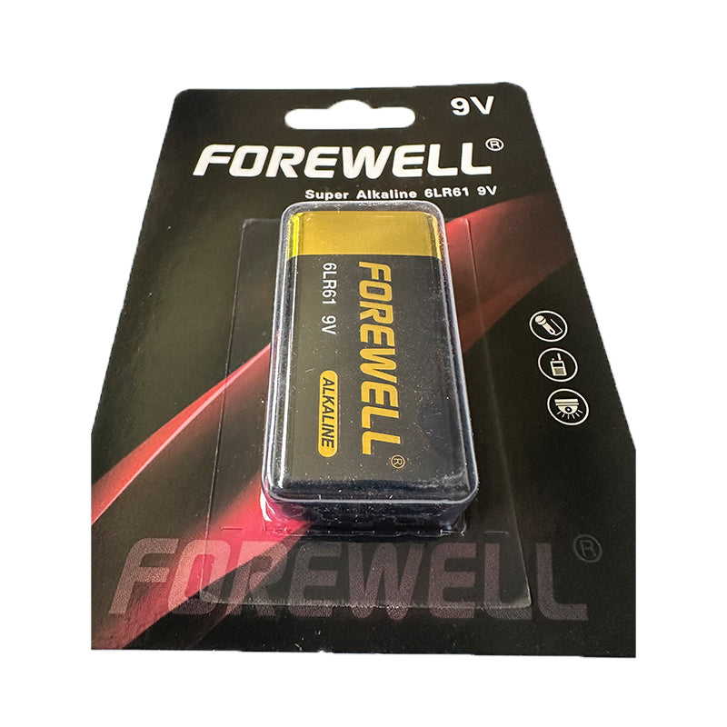 Weihe Alkaline dry cell 6LR61,1B  Durable, mercury-free and environmentally friendly