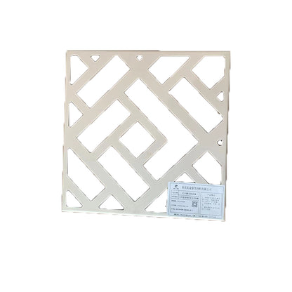 Xinlvtu Craft carving board1.5mm, 2.0mm, 2.5mm, 3.0mm, etc., the size can be customized(Price please ask customer service)  Perforated aluminum veneer decorative plate hollow plate