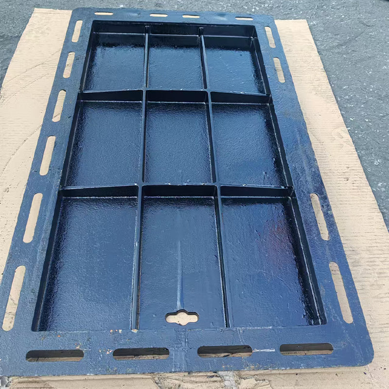 Honghua Ductile cast iron manhole cover 470*860 Lightweight manhole cover Manhole cover grating