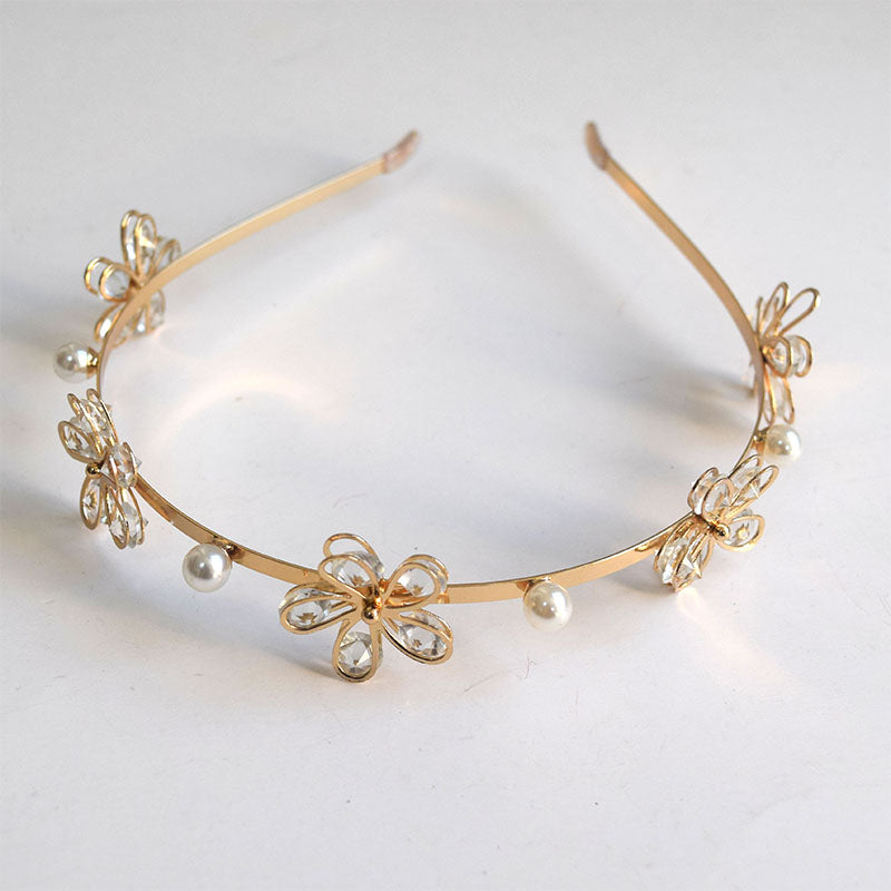 CHUANYANG  Headbands 01  Elegant and Elegant Small Fragrant Hair Hoops with High Quality Black Headbands and Accessories