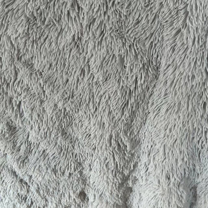 JINGDONG  35 wool South Korean velvet   Room blanket, bed front mat, solid colored plush fabric