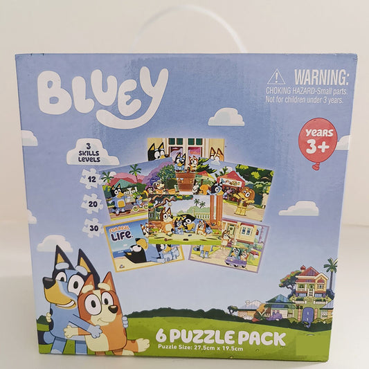 HAISHENG  BLUEY  Puzzle Puzzle Toys Children's Cartoon Anime Puzzle