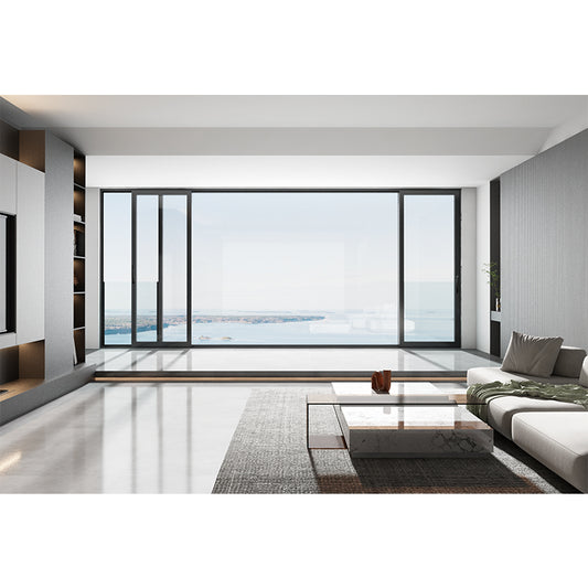 Shengmilan 131 Monorail broken bridge side compression window(Price please ask customer service)  Narrow side sliding door hollow glass window