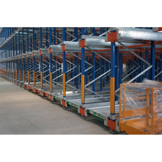 HUADE  Shuttle Racking System  Heavy duty shelves Custom warehouse heavy duty pallet shelves