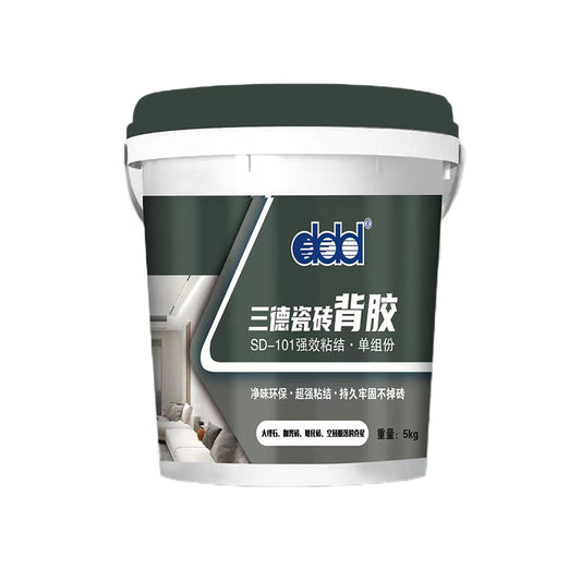 SANDE  Tile adhesive SD-101 strong bonding single component 5kg/drum  Dukungan perekat yang nyaman dan kuat Penyangga Ubin Super Kuat
