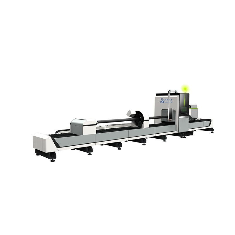 YueGe Two chuck laser tube cutter Stainless steel laser cutting machine Carbon steel laser cutting machine