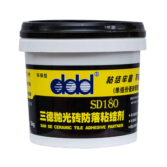 SANDE  Polished Tile Anti-Fall Bonding Agent SD-180 one-component adhesive  Dukungan perekat yang ramah lingkungan, nyaman dan kuat Penyangga Ubin Super Kuat