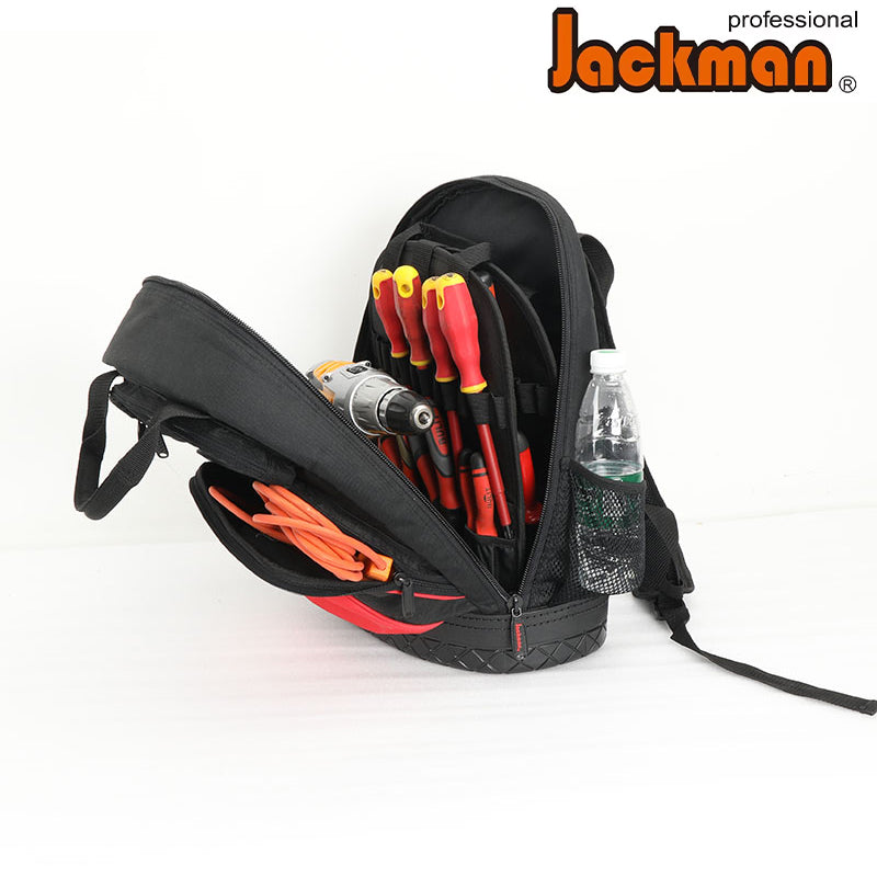 Tianrui Multifunctional chunky bottom bag for engineers, tool backpack with movable tool board JKB-64115