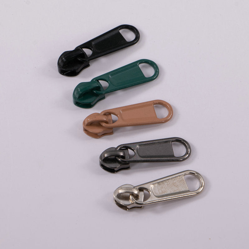 ANXIN  Factory wholesale No. 5 European version of the dragon resin metal zipper puller trunk zipper puller  Zipper head accessories for clothing Universal zipper head Metal zipper head