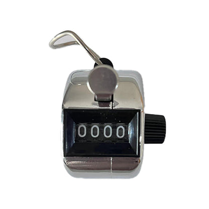 JINGYE  Hand Push Counter SJ504  Color plastic steel counter manual passenger flow metal counter