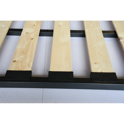 HONGBAO  Solid wood  The thickened solid wood frame of the bed frame creates a foldable bed frame