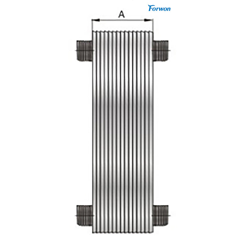 FENGHUANG  Brazed plate heat exchanger FHC008G  Ultra-low temperature air energy heat pump enthalpy economy  Economizer, evaporator, condenser