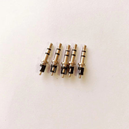 JIAJING  2.5 three-dimensional pins  Headphone pin, headphone power interface plug, headphone male connector
