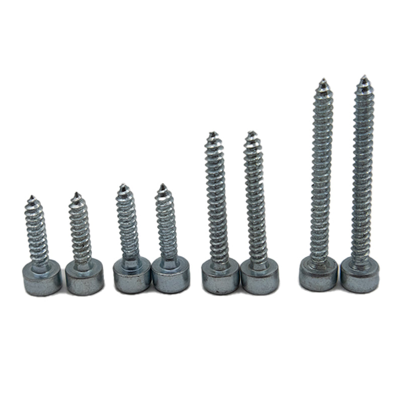 GANBIAO  Cylindrical head screws Round head self-tapping screw Pan head pointed tail screw