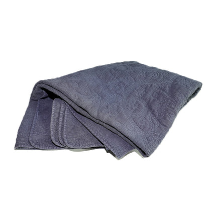 JingWei Brushed Fabric Embroidered Quilted Sandwash Quilt(Price please ask customer service)Bedroom Simple