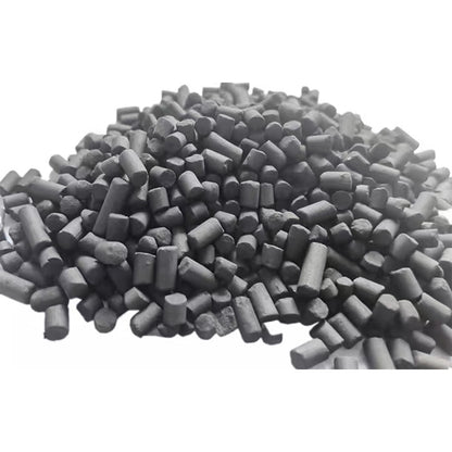 HuaJi Columnar activated carbon for industrial waste gas treatment Starting lot size 5 tons(Price please ask customer service)Gas Purifying Columnar Activated Carbon Anthracite