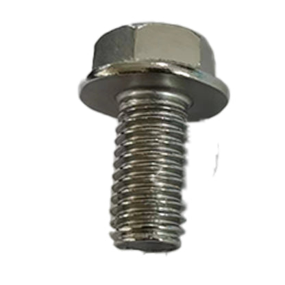 BOLIHAO  Hexagon bolt with gasket, galvanized cross, outer hexagonal flange screw, stainless steel cross flange screw