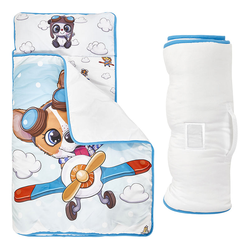 TIANXIU  Nap mat （53*116cm） 02  Cartoon design all-in-one anti-kick sleeping bag