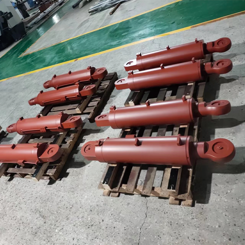tianjian Building oil cylinder  Crane hydraulic cylinder flat top heavy cylinder