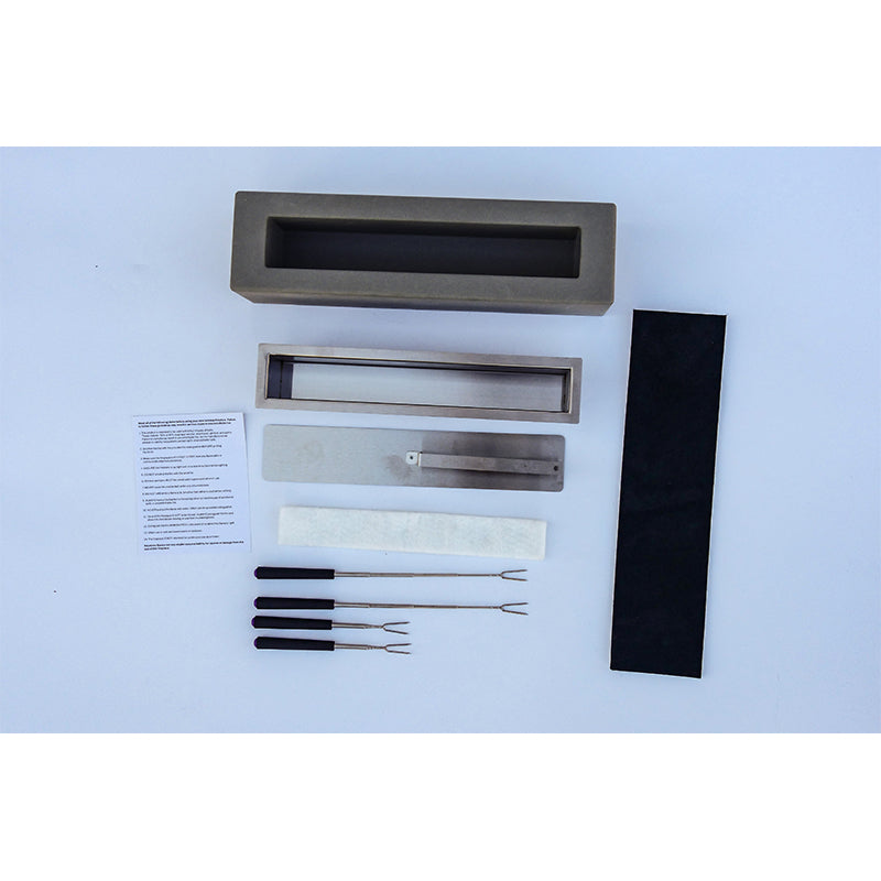 HULI  Rectangular brazier HP-008  High temperature resistant brazier for high-end commercial office use