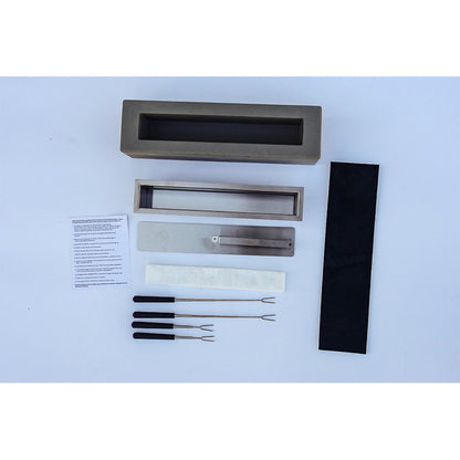 HULI  Rectangular brazier HP-008  High temperature resistant brazier for high-end commercial office use