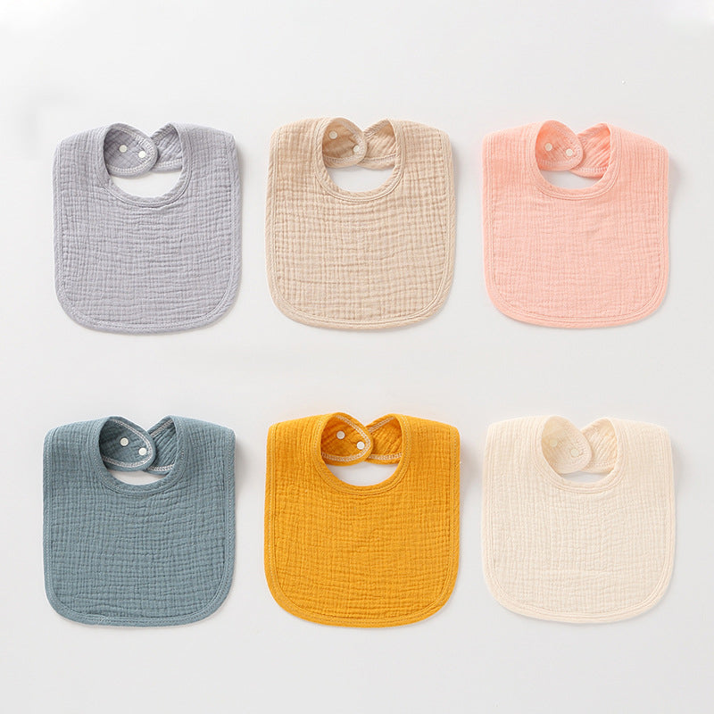 TIANXIU  Bibs 20*30.5cm   Cotton baby drool towel double bib for newborn